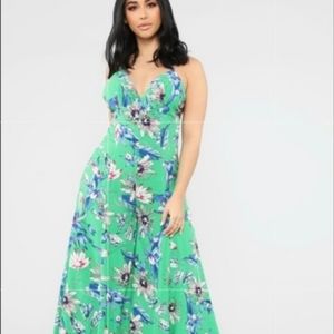 Floral jumpsuit